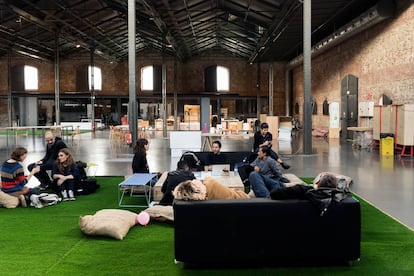 Espacio de residencias en Matadero Madrid.