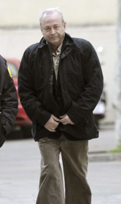 El juez instructor del caso Nóos, José Castro, a su llegada a los juzgados de instrucción de Palma.