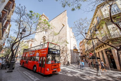 La iglesia de San Martín de Valencia, donde Joaquín Sorolla se casó con Clotilde en 1888.