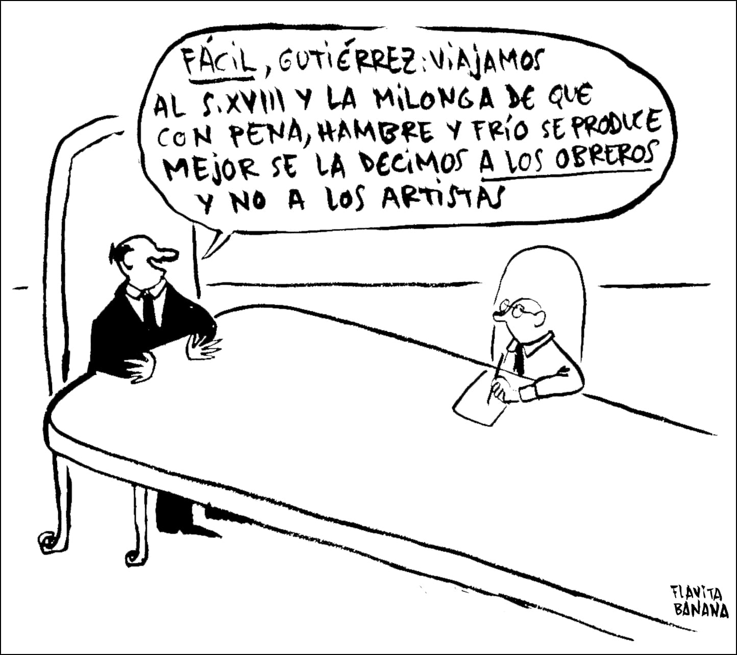 Flavita Banana: el arte de la producción