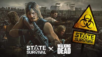Imagen del evento digital que juntó 'State of Survival' con 'The Walking Dead', de temática similar.