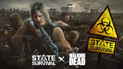 Imagen del evento digital que juntó 'State of Survival' con 'The Walking Dead', de temática similar.