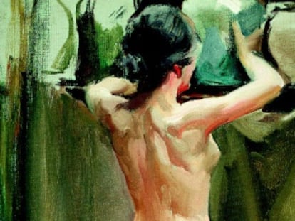 'Desnudo de mujer' (1910), único retrato que muestra desnuda a Clotilde.