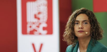 La secretaria de Estudios y Programas del PSOE y candidata del PSC en las generales, Meritxell Batet.