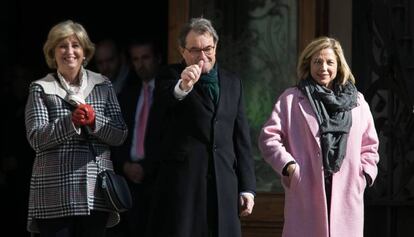 Irene Rigau, Artur Mas i Joana Ortega.