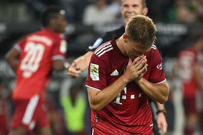 Kimmich después del partido ante el Borussia Monchengladbach