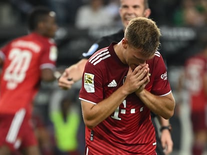 Kimmich después del partido ante el Borussia Monchengladbach este viernes.