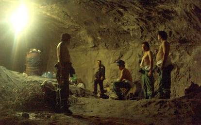 Últimas horas de los mineros atrapados en la mina San José.