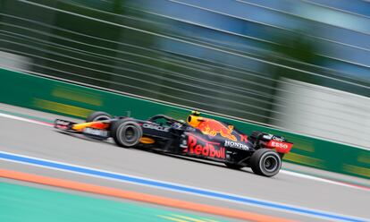 Checo Pérez Gran Premio Rusia