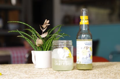 Lemon, orange, mint and ginger soda from La Fantástica.  Image provided by the brand.