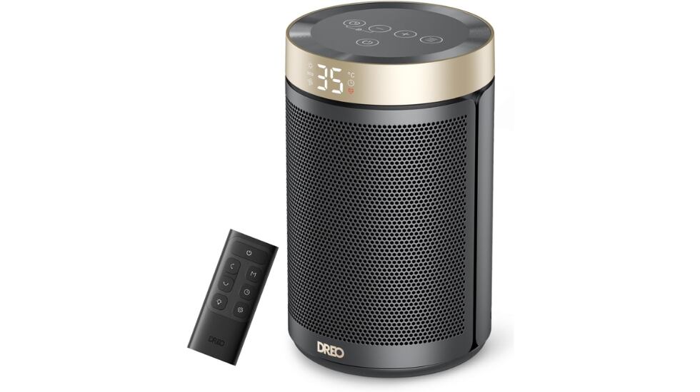 Este calefactor cerámico tiene más de 7.000 valoraciones en Amazon.