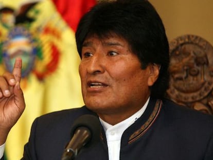 President Evo Morales of Bolivia.