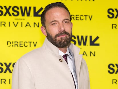 El actor Ben Affleck, el 8 de marzo de 2025, en el estreno de 'El contable 2' en Austin (Texas).
