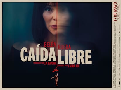 Cartel oficial de la película 'Caída libre' protagonizada por Belén Rueda