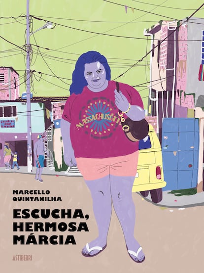 Portada del cómic 'Escucha, hermosa Márcia', de Marcello Quintanilha.