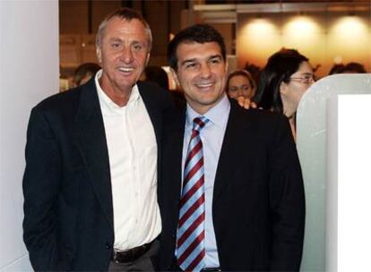 Laporta y Cruyff