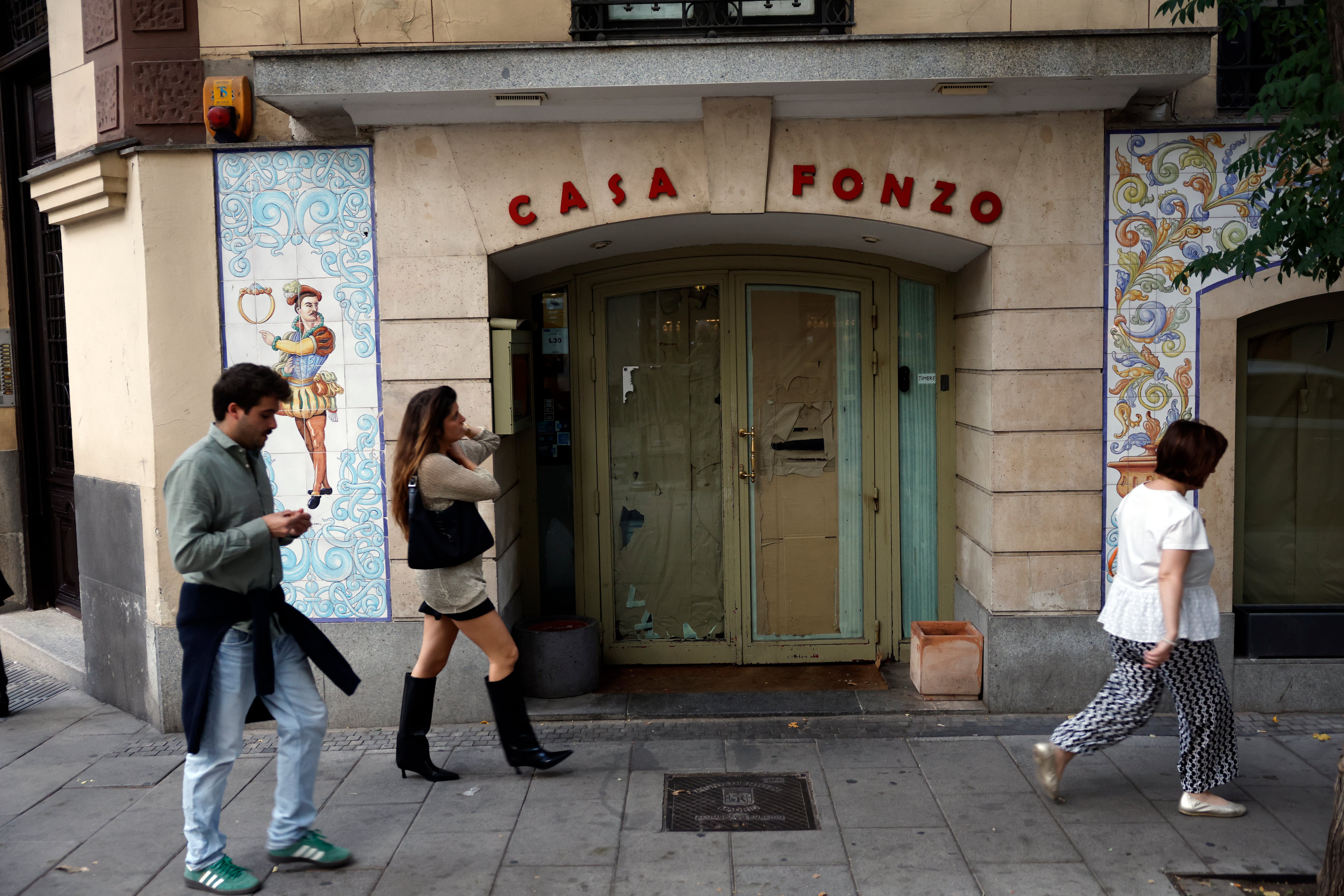 El restaurante Casa Fonzo ha cerrado en la calle Ponzano.