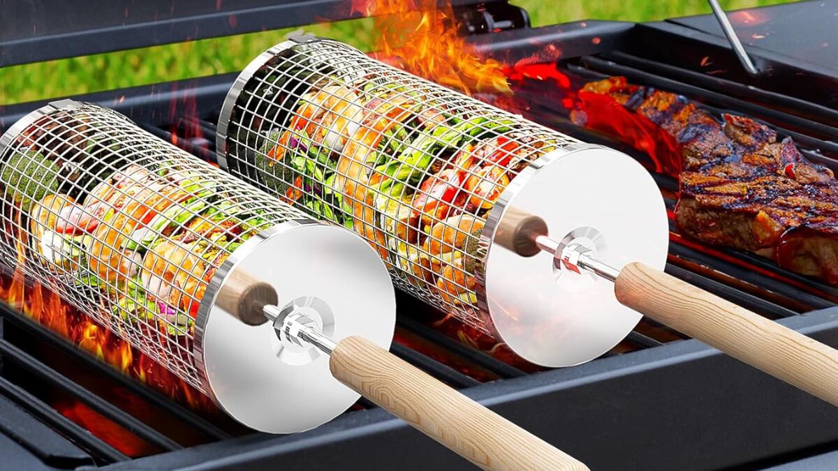 El accesorio perfecto para hacer unas deliciosas verduras a la parrilla 