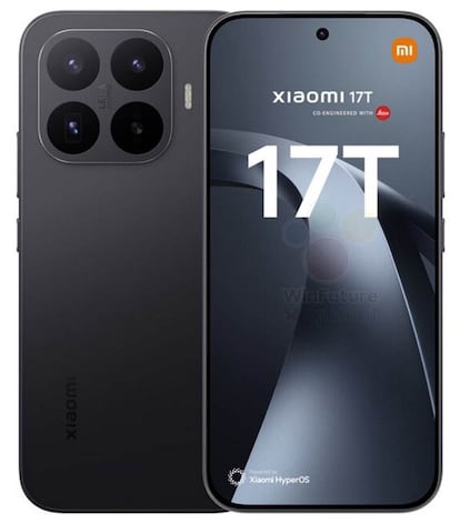 Diseño del Xiaomi 17T