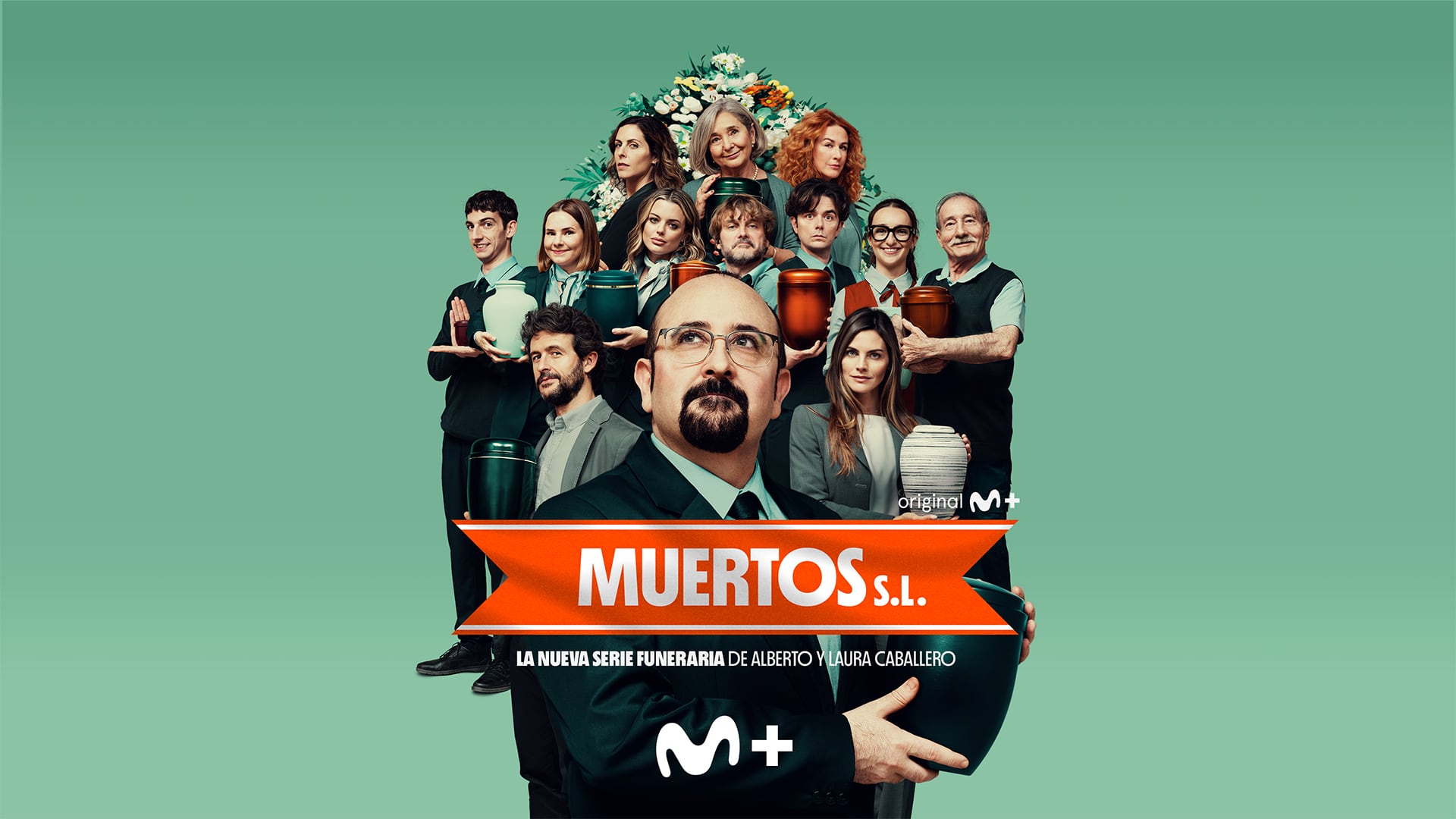 Imagen promocional de la serie 'Muertos S.L.'