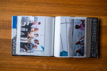 Imágenes del álbum de Inés y sus amigas durante el viaje a Jordania.