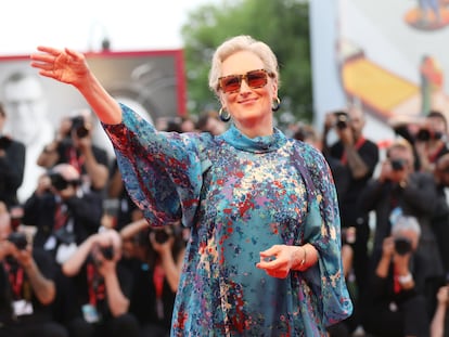 Meryl Streep, en septiembre de 2019, en el festival de Venecia.