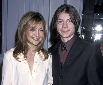 Kate Hudson y Patrick Fugit en el estreno de 'Casi Famosos' en el año 2000.