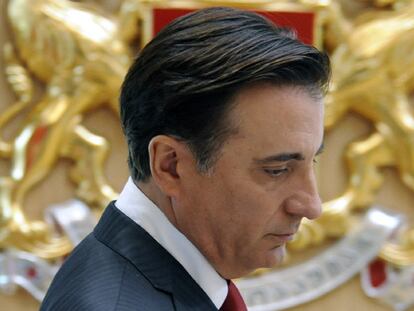Andy García, ayer en el despacho del presidente de Georgia.