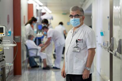 Pere Domingo, coordinador covid del hospital de Sant Pau de Barcelona.