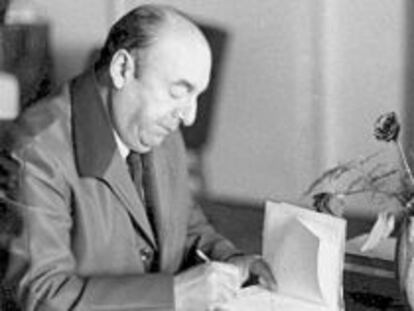 El Nobel chileno Pablo Neruda.