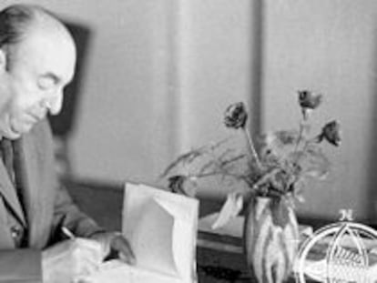 El Nobel chileno Pablo Neruda.