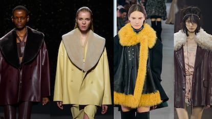 Desfiles otoño-invierno de Hermès, Sacai y Ann Demeulemeester.