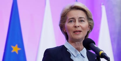 La presidenta de la Comisi&oacute;n Europea, Ursula von der Leyen.