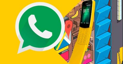 El Nokia 8110 también sera compatible con WhatsApp