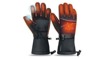 guantes calefactables, guantes, ropa deportiva, guantes calefactables unisex, guantes calefactores, guantes calefactables moto, guantes calefactores esquí, guantes calefactores finos