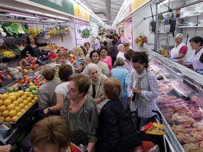 Mercado 'provisional' de Sant Antoni