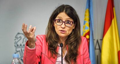 M&oacute;nica Oltra, consejera de Igualdad y Pol&iacute;ticas Inclusivas de la Generalitat.