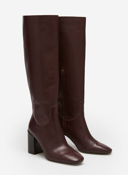 Las botas son el calzado imprescindible del invierno. Estas de Cortefiel están rebajadas de 149 a 99,99 euros.