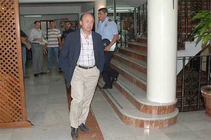 Carlos Rubio, en el Ayuntamiento de Marbella.