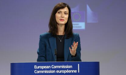 La comisaria europea de Innovación, Mariya Gabriel, en una imagen de septiembre pasado.
