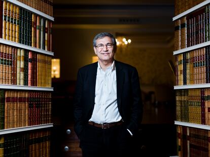 El escritor turco Orhan Pamuk, en Madrid en 2016.