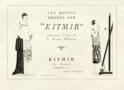 Anuncio de Kitmir de 1924.