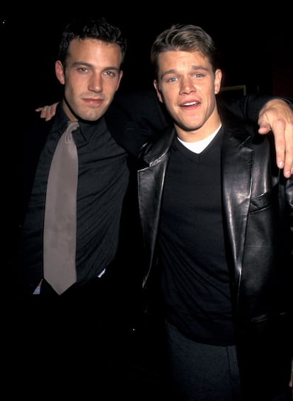 Ben Affleck y Matt Damon, estrellas, rompecorazones y guionistas.