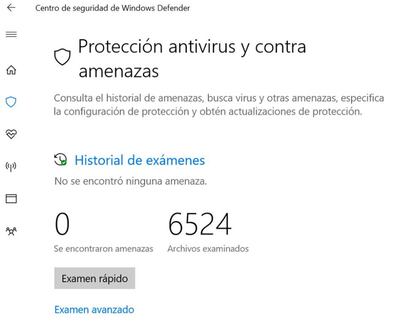 Una búsqueda de malware puede darnos más pistas para acelerar el rendimiento de un PC con Windows 10