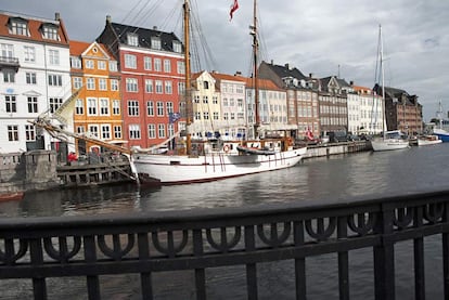 Antiguo barrio de pescadores de Nyhavn