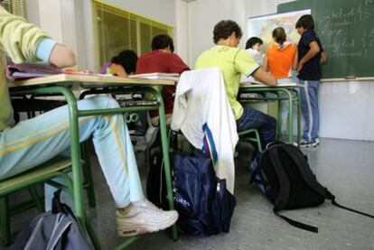 Una clase en el Instituto Ortega y Gasset de Madrid.