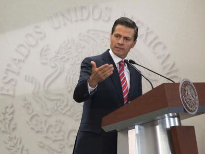 O presidente de México, Peña Nieto