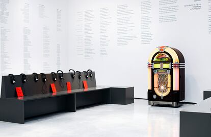 'Los pensamientos son libres' (2012), de Susan Hiller, en el Museo Helga de Alvear de Cáceres.