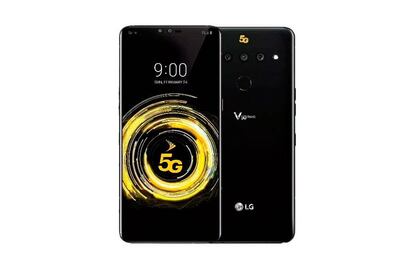 El LG V50 con 5G no ha integrado esta nueva tecnología en pantalla