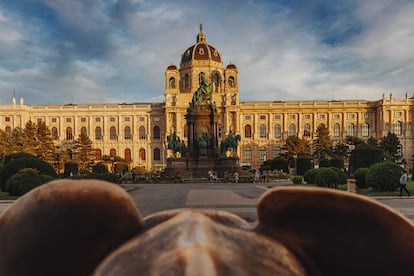 Fachada del Kunsthistorisches Museum Wien en Viena (Austria).